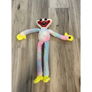 2023 Huggy Wuggy Plush Toy Poppy Playtime Horror Game Rainbow Pastel Plush Toy